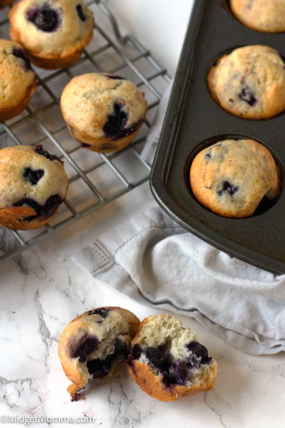 The Best Mini Blueberry Muffins Recipe