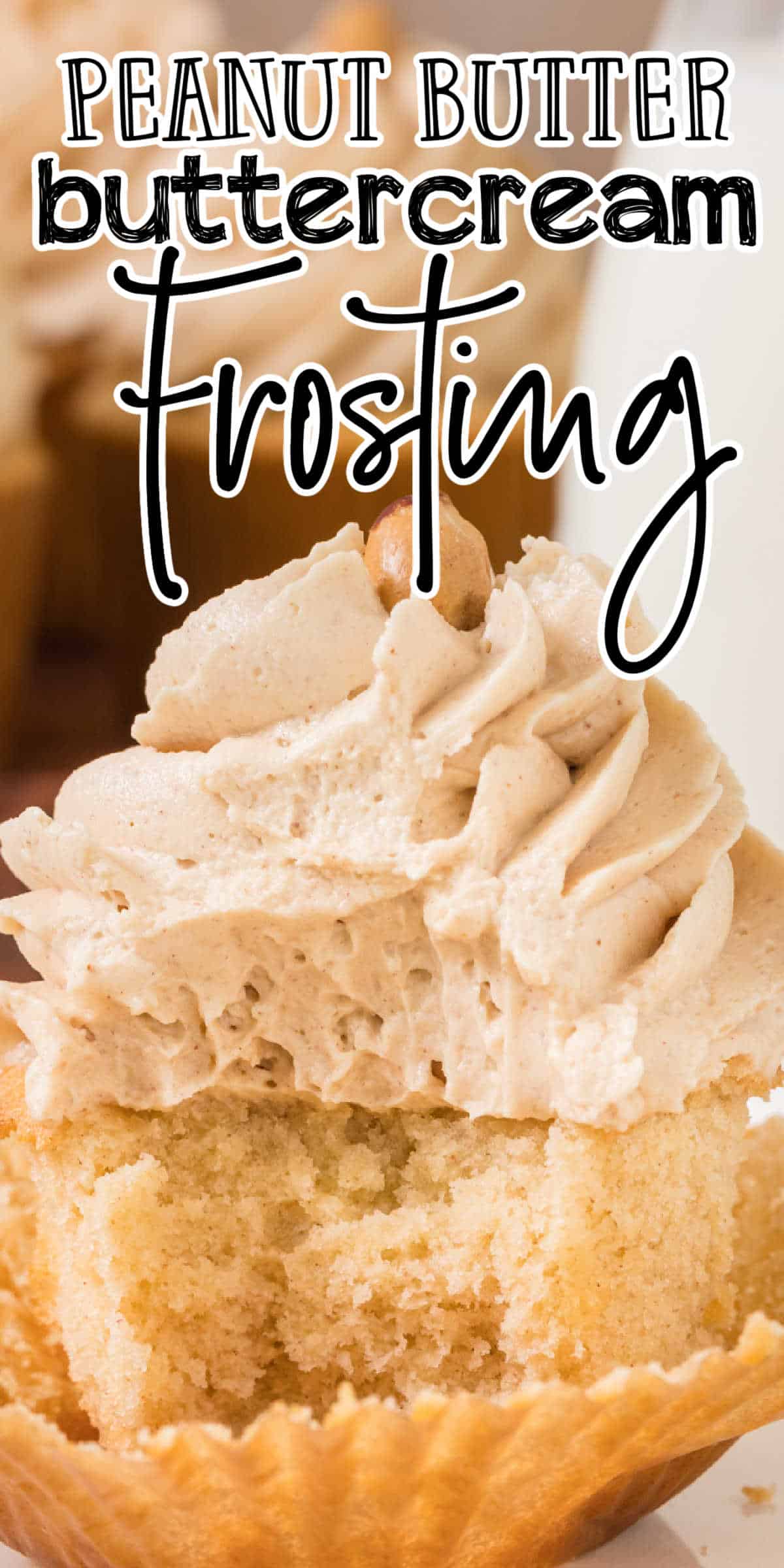 Peanut Butter Buttercream Frosting Recipe • MidgetMomma