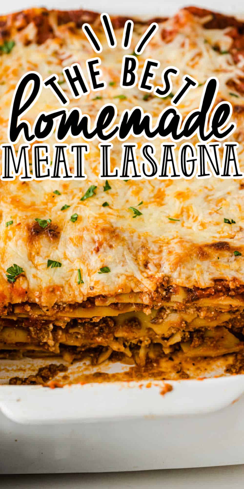 The BEST Homemade Lasagna Recipe • MidgetMomma