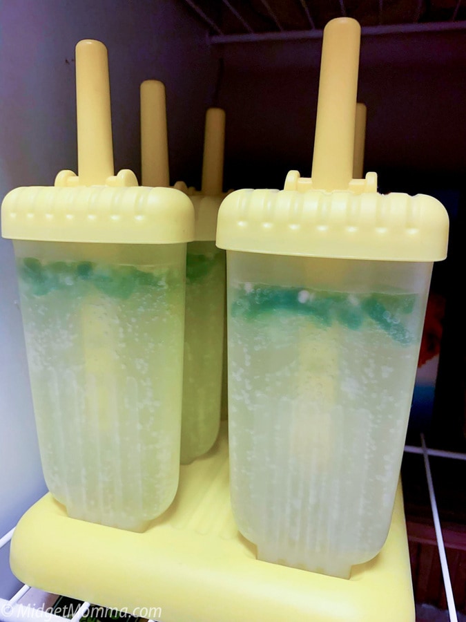 Boozy Pickle Keto Ice Pops