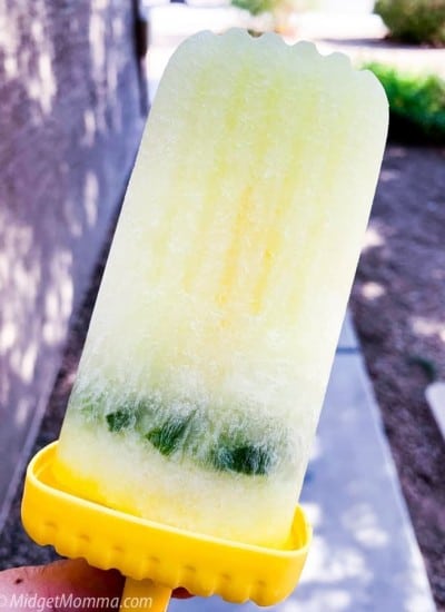 Boozy Pickle Keto Ice Pops