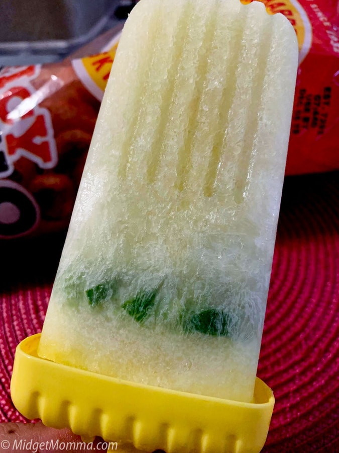 Boozy Pickle Keto Ice Pops