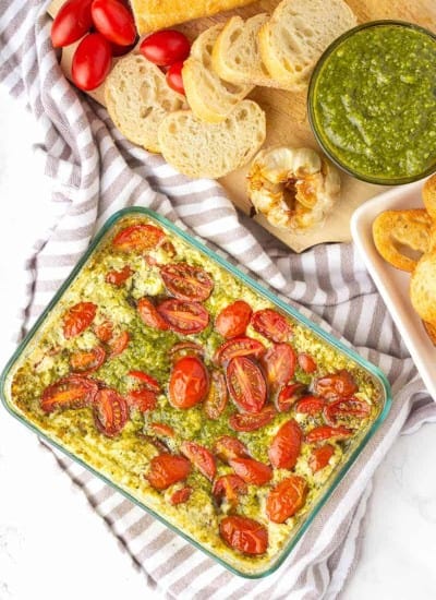 Pesto dip recipe