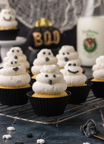 Halloween Ghost cupcakes Recipe