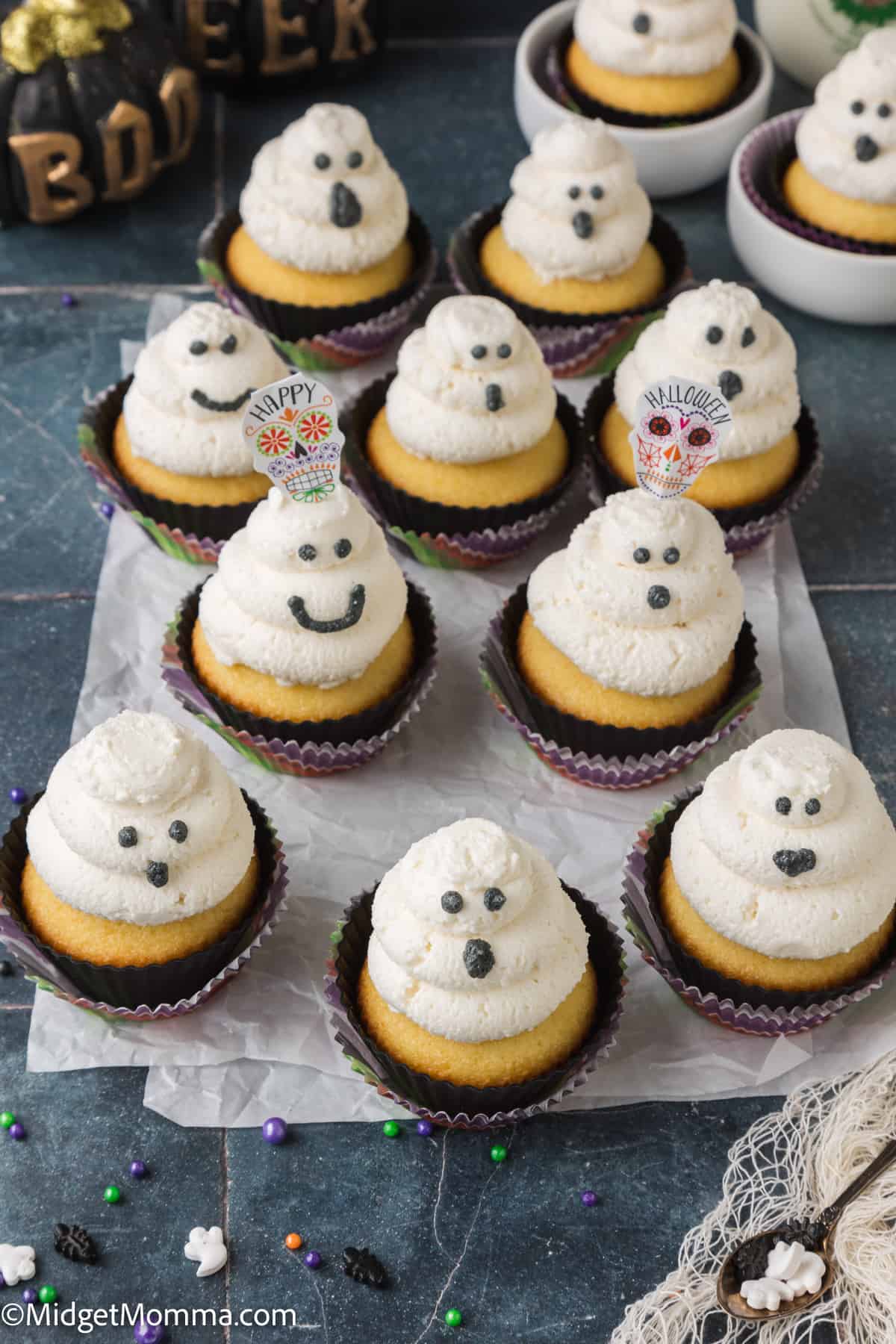 Halloween Ghost cupcakes