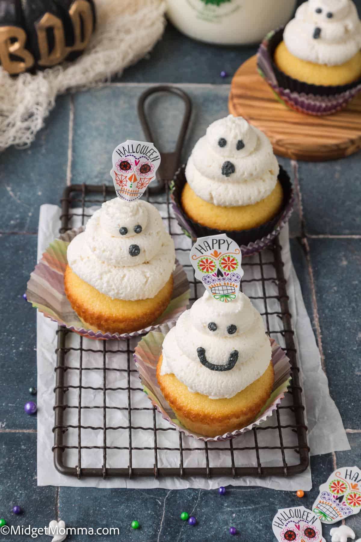 Halloween Ghost cupcakes Recipe