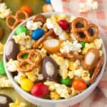 Sweet and Salty Popcorn Snack Mix