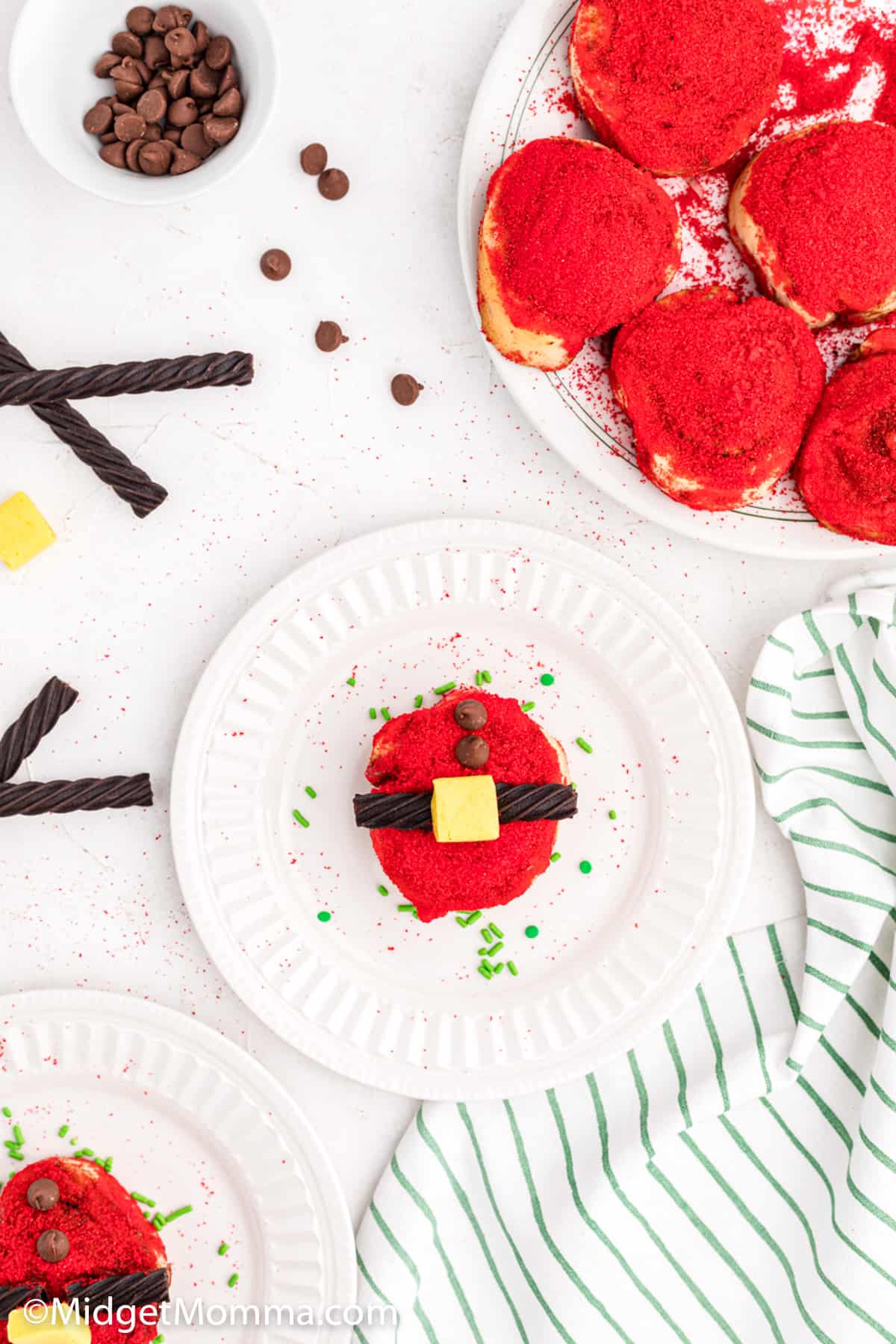 Santa Cinnamon Rolls