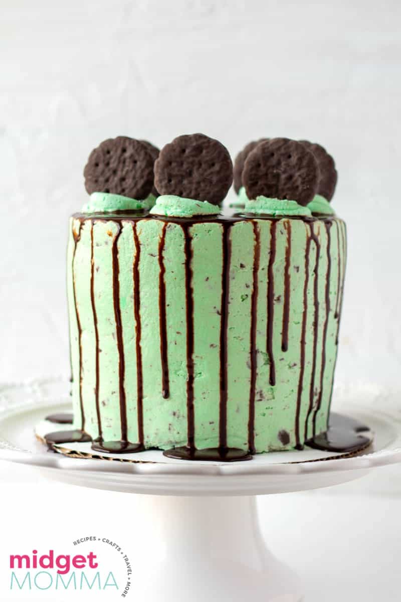 Thin Mint Chocolate Cake