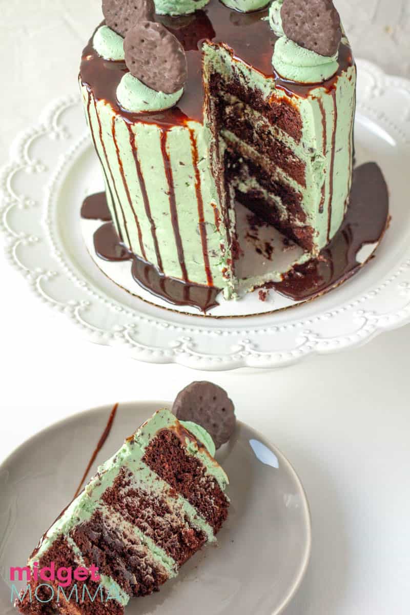 Thin Mint Cake