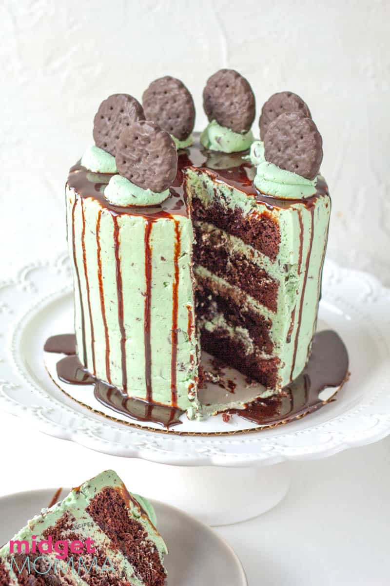 Thin Mint chocolate Cake