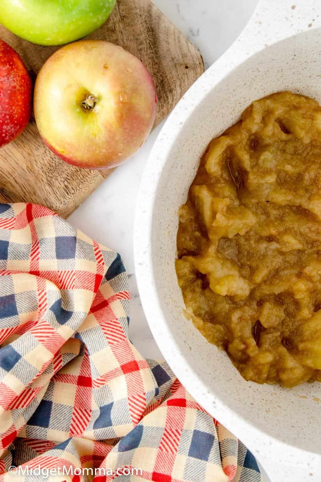 The Best Easy Homemade Applesauce Recipe • MidgetMomma