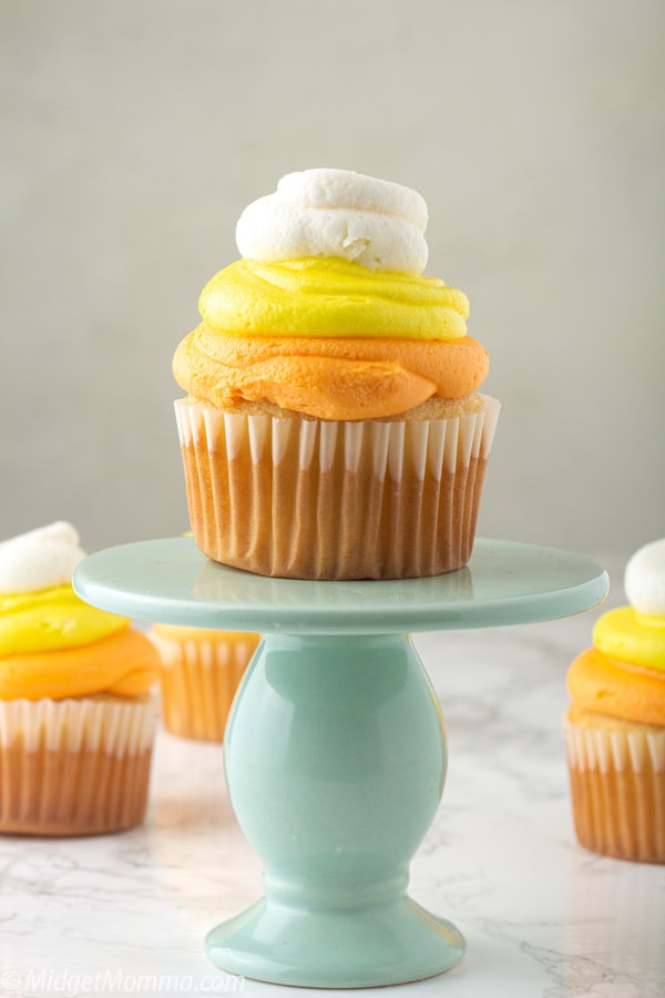 Candy Corn Cupcakes