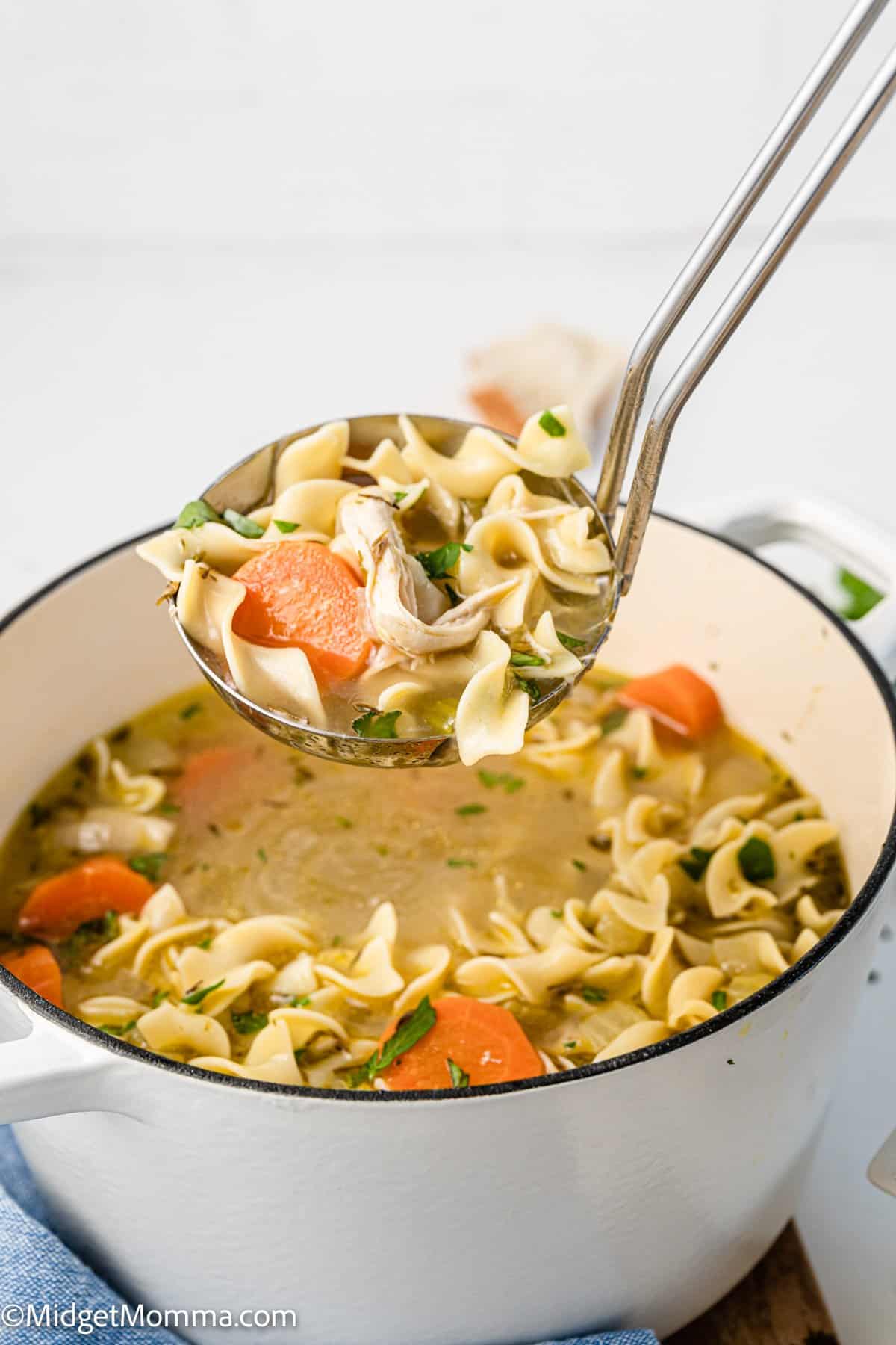 homemade chicken noodle soup