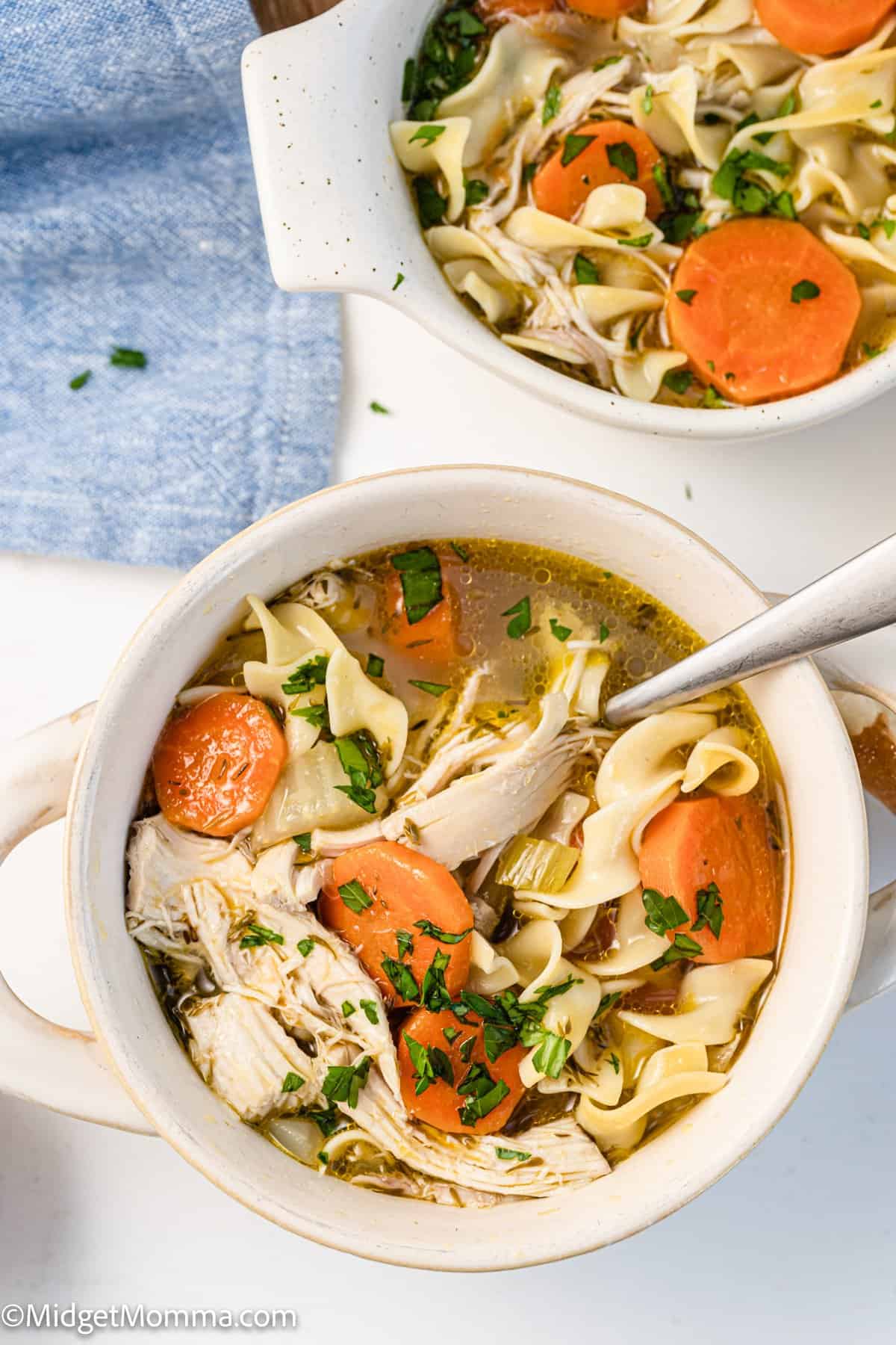 homemade chicken noodle soup