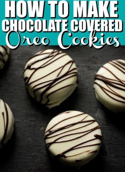 Homemade Chocolate Covered Oreo