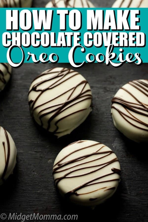 EASY TUTORIAL: How to make chocolate covered Oreos using a plain