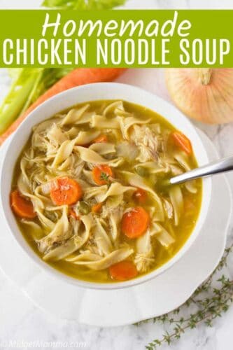 Homemade Chicken Noodle Soup Recipe