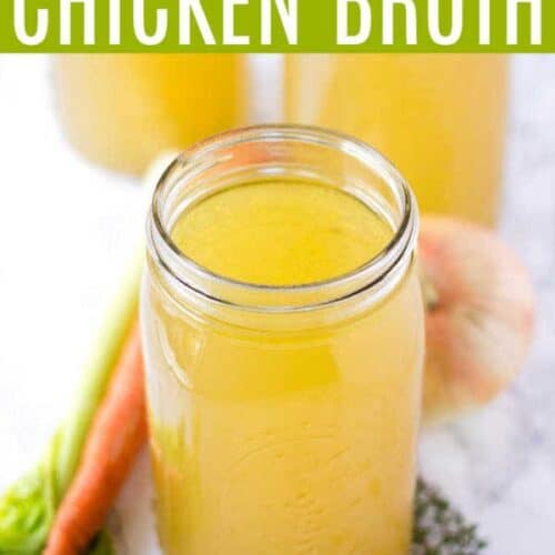 Homemade Chicken Broth Recipe