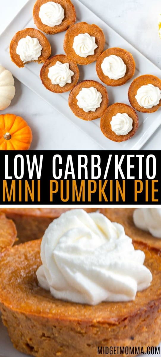 Crustless Pumpkin Pie Recipe (Low Carb Pumpkin Pie Recipe) • MidgetMomma