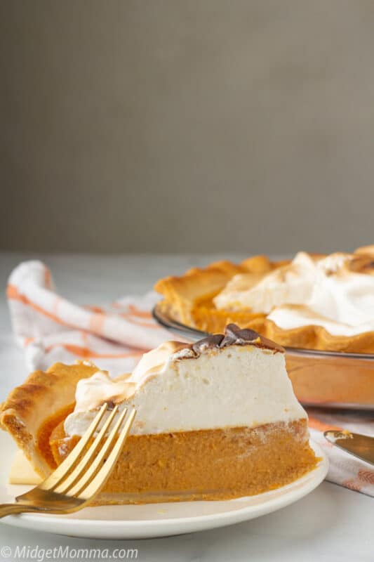 Sweet Potato Pie with Marshmallow Meringue • MidgetMomma