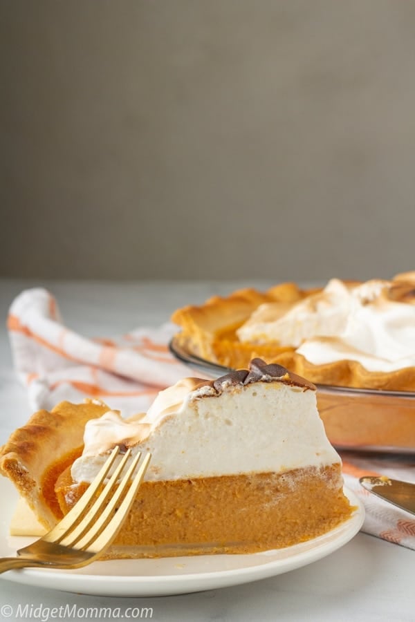 Sweet Potato Pie with Marshmallow Meringue Toppping