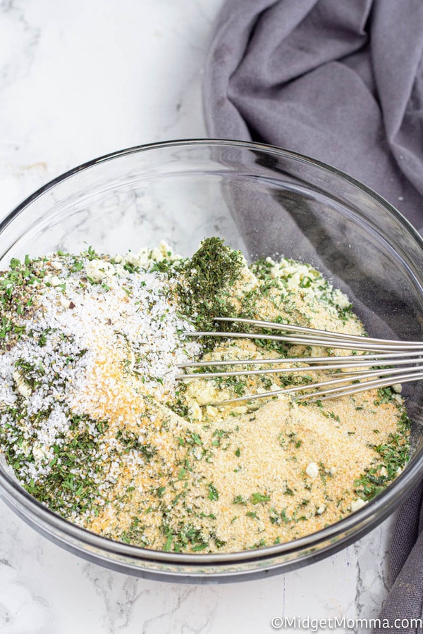 Ranch Seasoning in a bowl being mixed