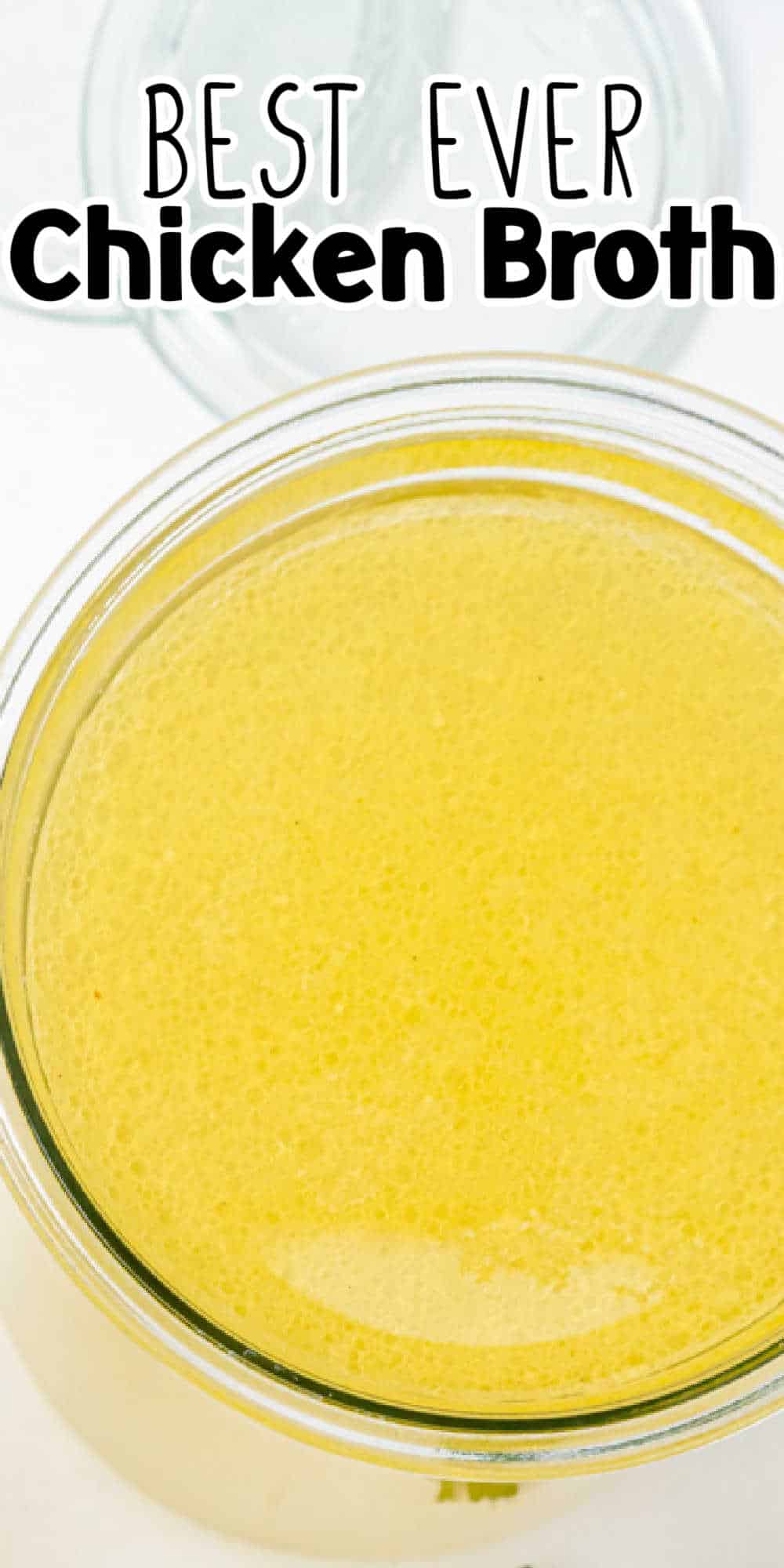 Homemade Chicken Broth Recipe