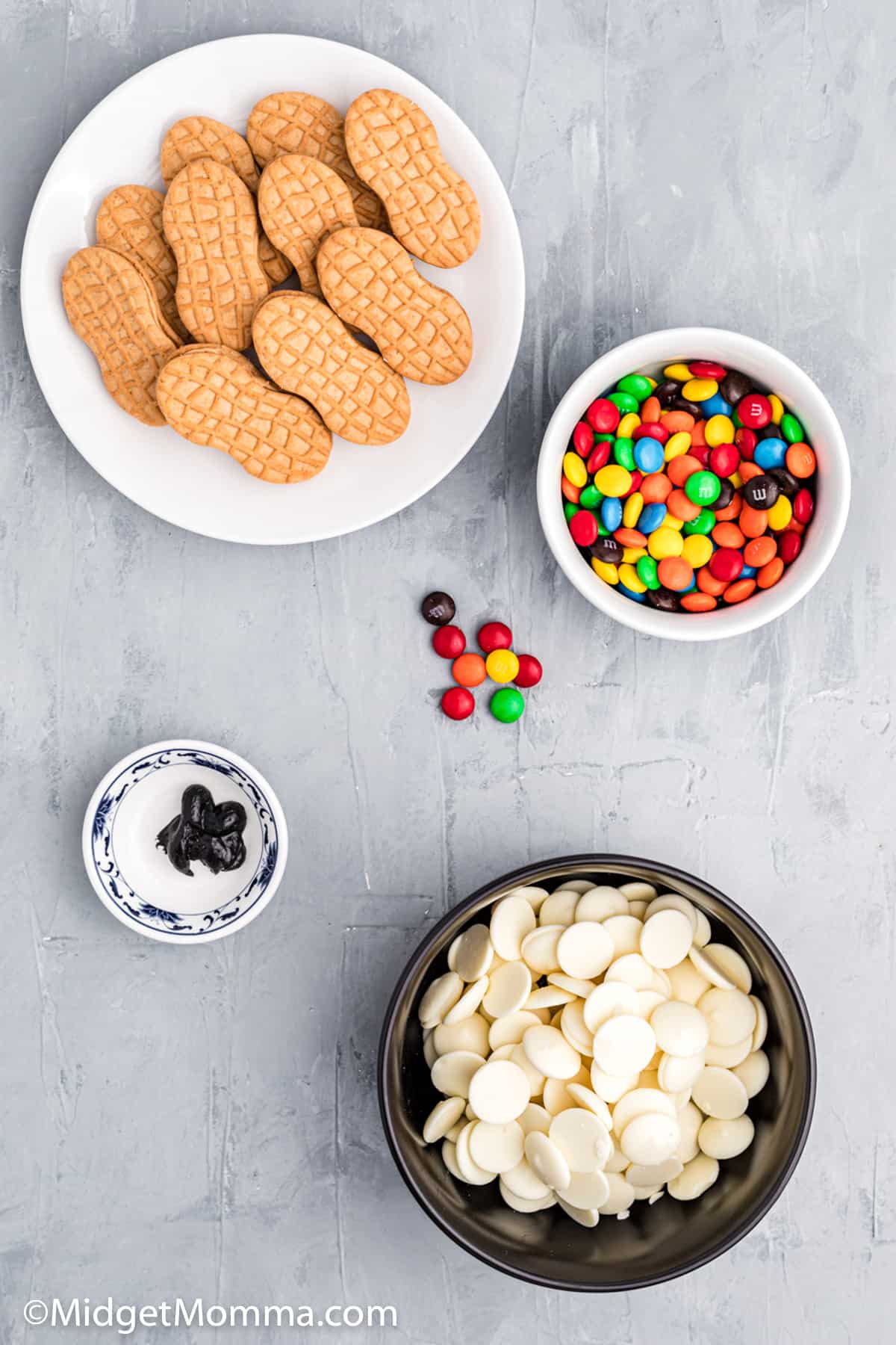 Snowman Cookie Ingredients 