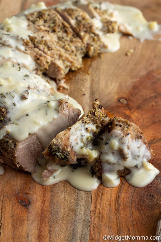 Instant Pot Pork Tenderloin With Gravy • MidgetMomma