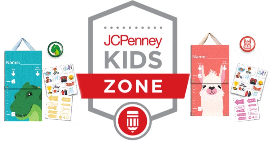 Free JCPenney Kids Zone Event Create Free Grow Chart on January 11th