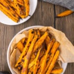 Baked Sweet potato fries recipe