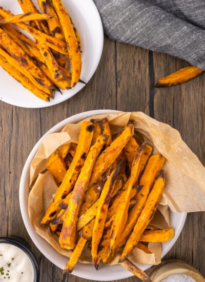 Baked Sweet potato fries recipe