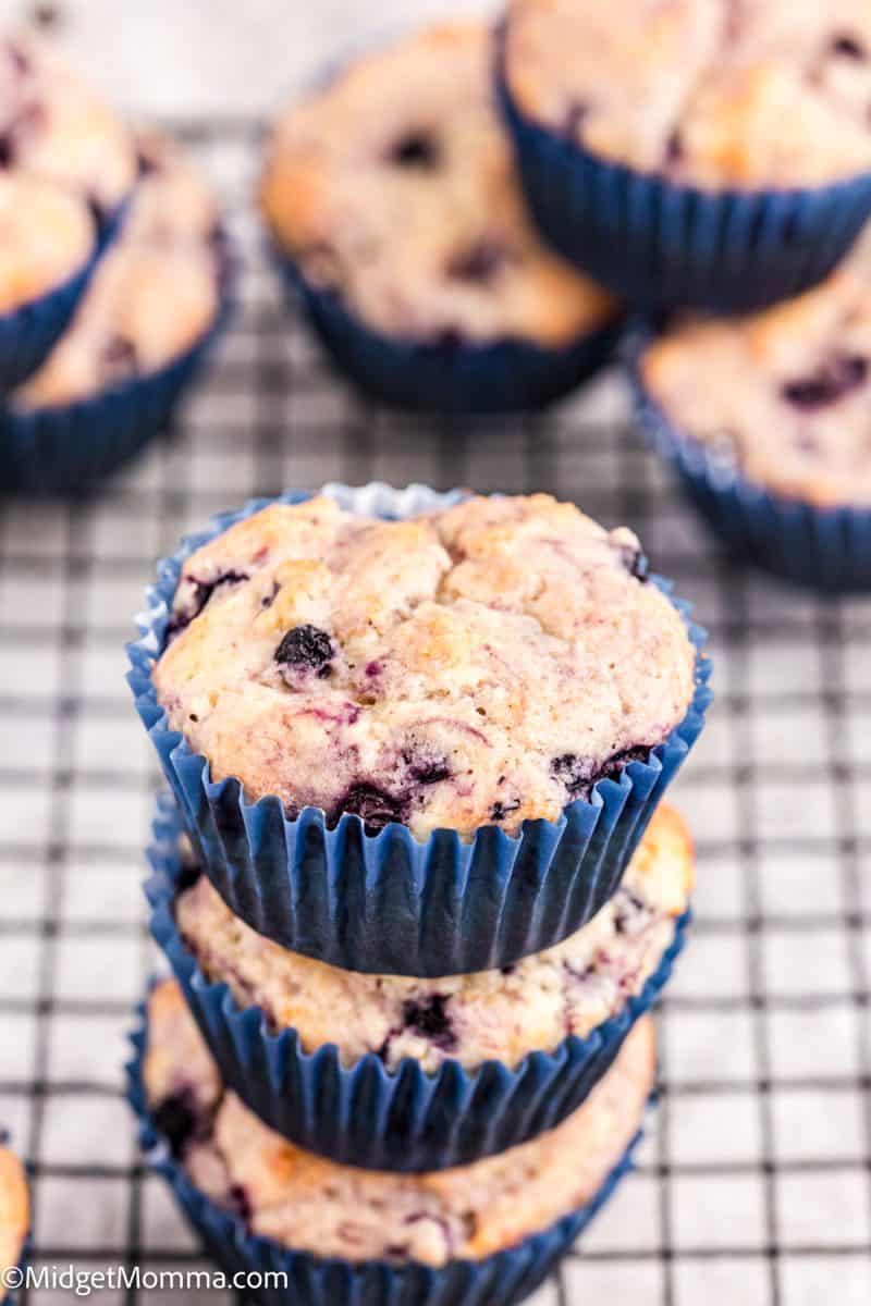 Greek Yogurt Blueberry Muffins Recipe