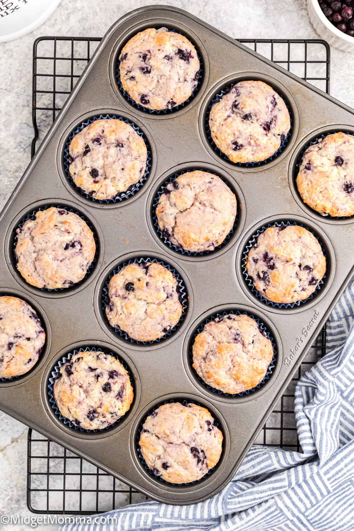 Greek Yogurt Blueberry Muffins Recipe