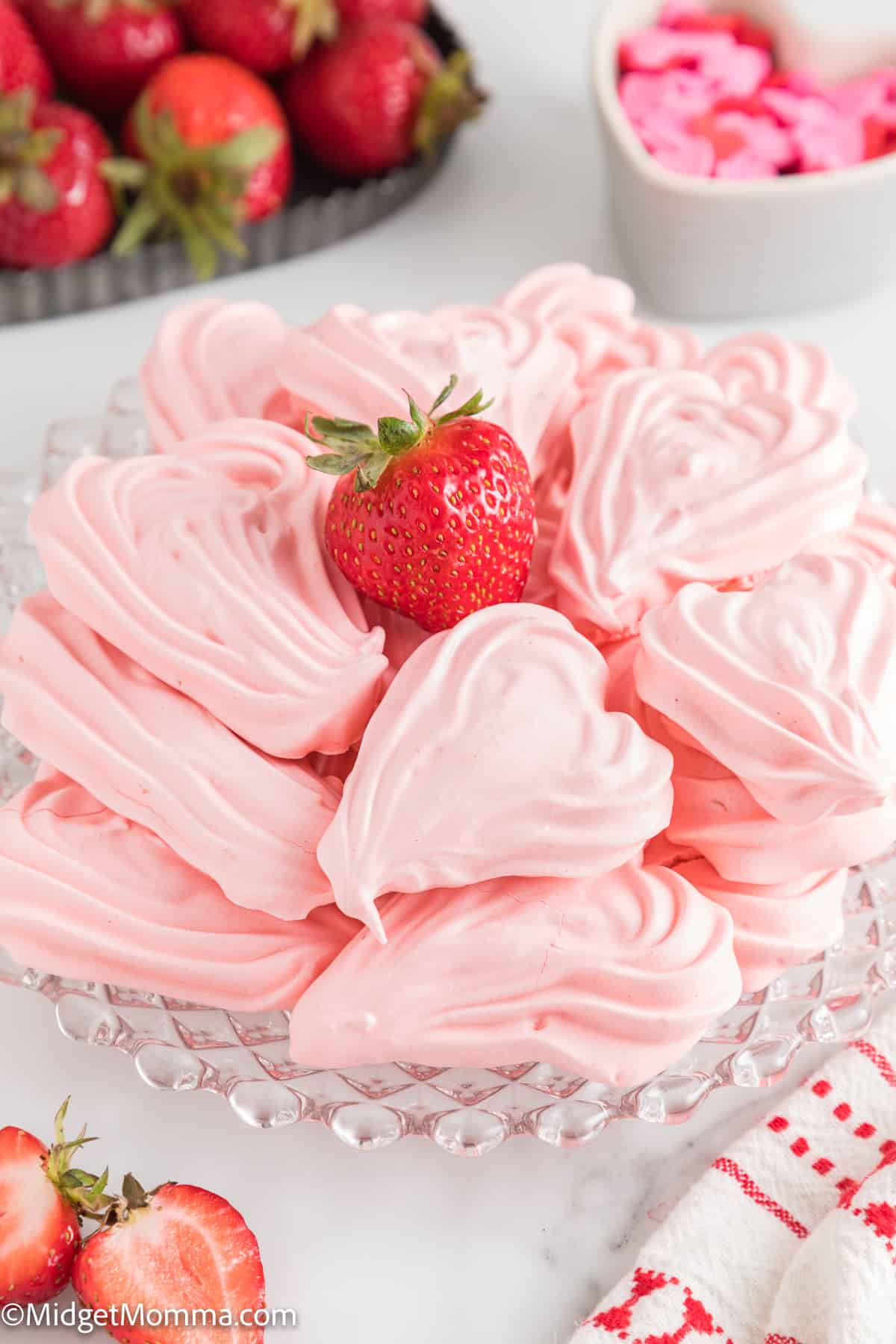 Strawberry Meringue Cookies Recip