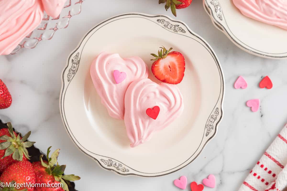 Strawberry Meringue Cookies Recipe