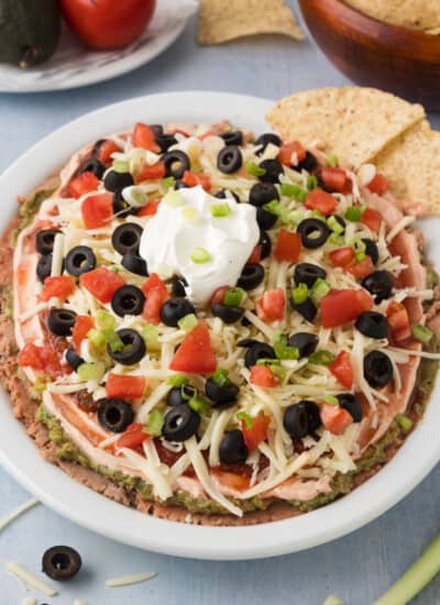 The BEST 7 Layer Mexican Taco Dip Recipe