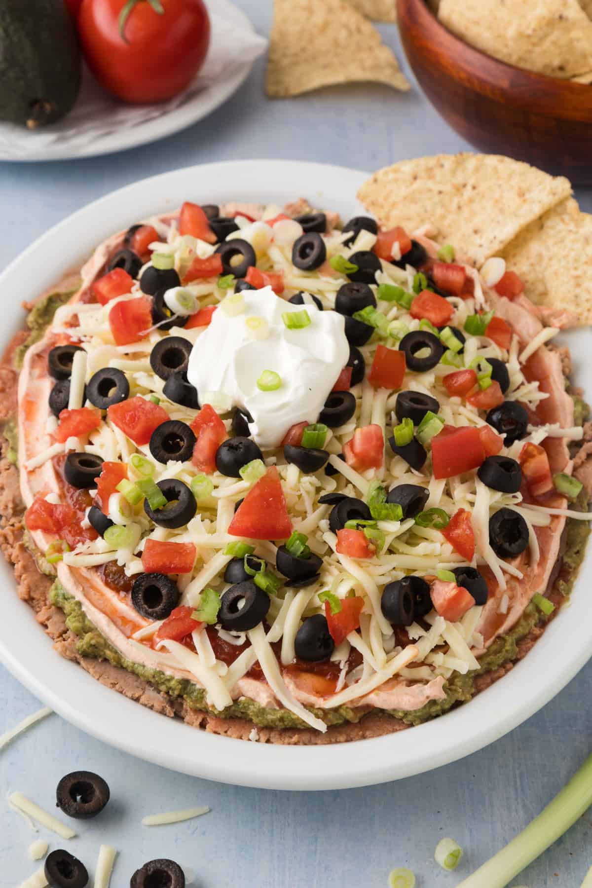 The BEST 7 Layer Mexican Taco Dip Recipe