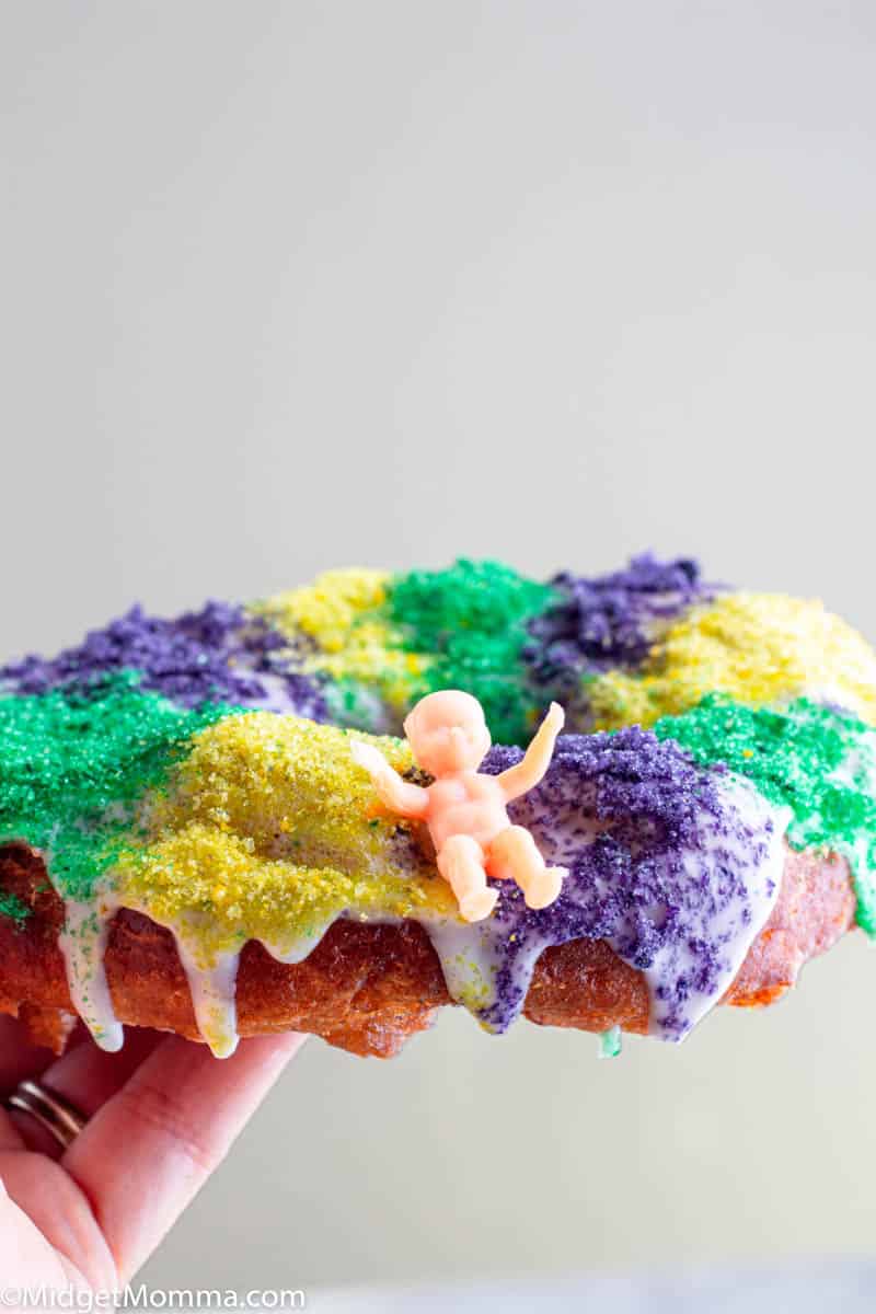 homemade donuts with glaze and sanding sugar