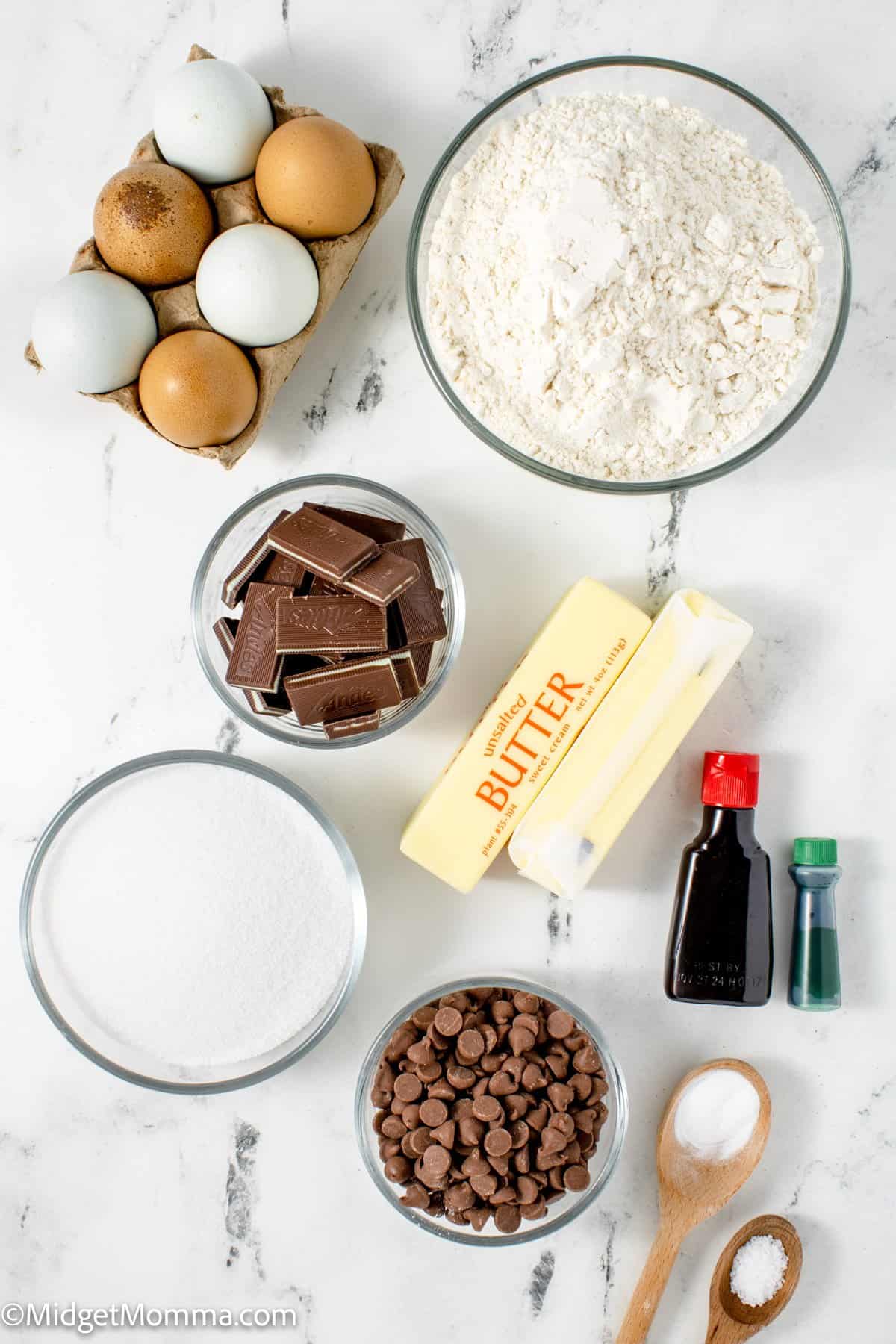 Andes Mint Cookies ingredients