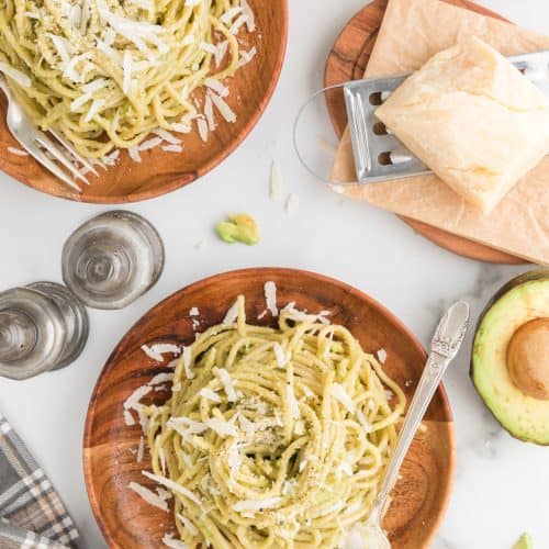 Creamy Roasted Garlic Avocado Sauce {Keto Friendly}