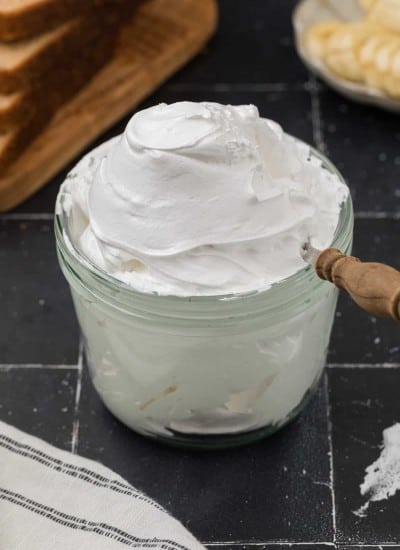 Homemade Marshmallow Fluff Recipe