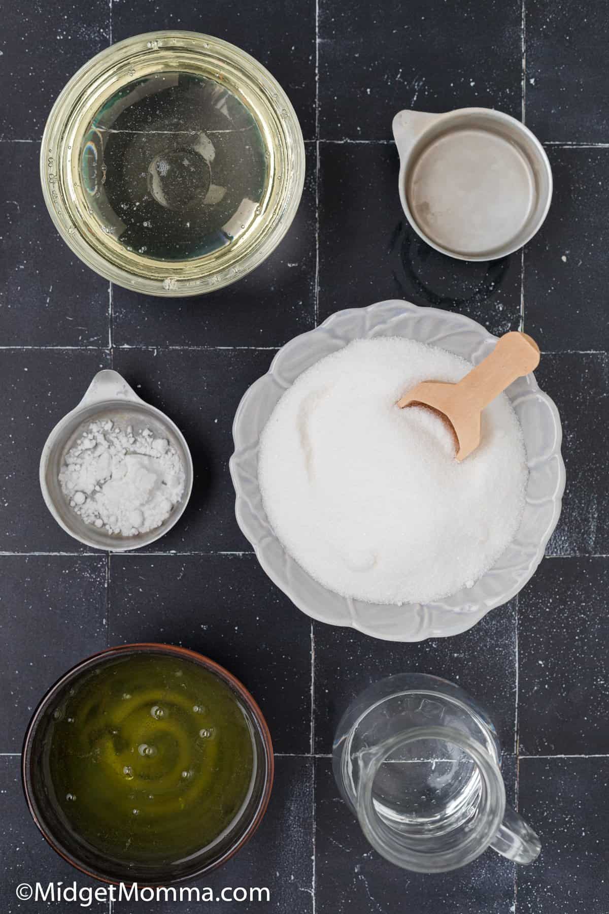 Homemade Marshmallow Fluff Recipe ingredients
