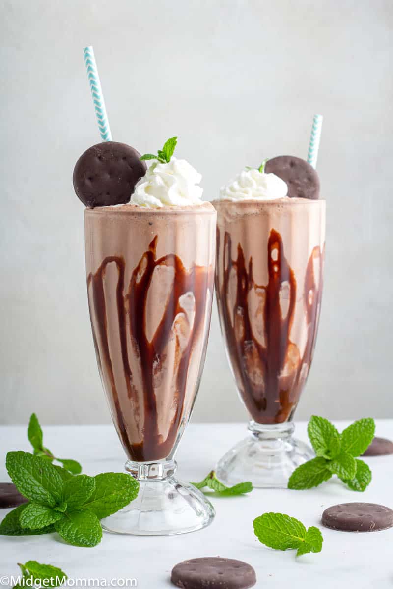 Mint Chocolate Cookie Milkshake