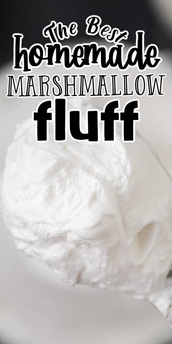 Marshmallow Fluff Recipe (only 6 ingredients!)