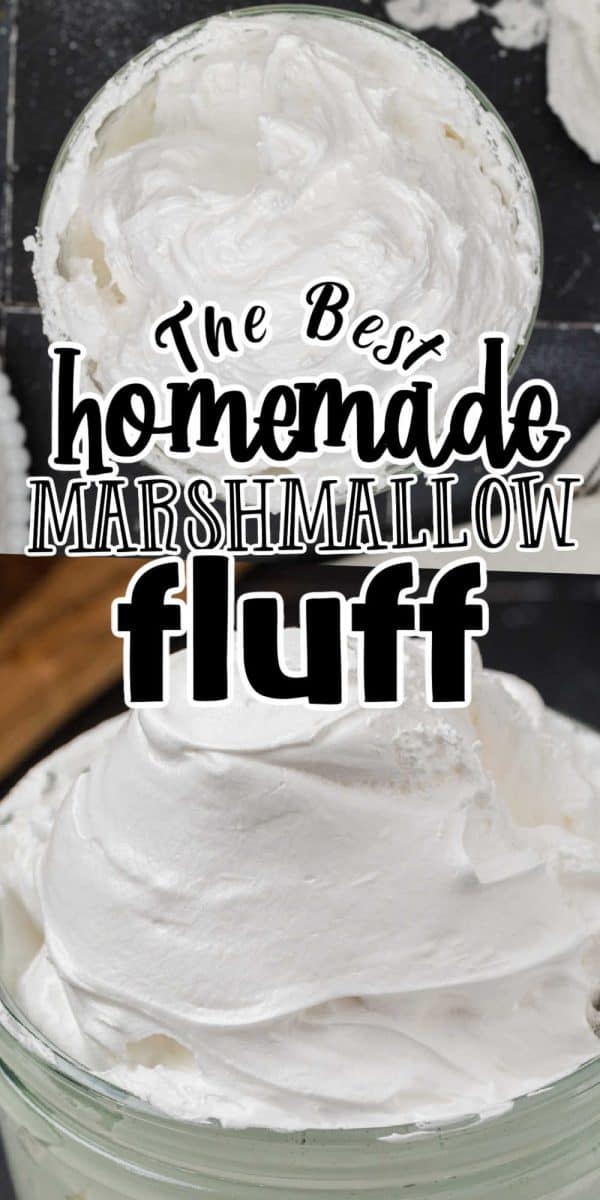 Homemade Marshmallow Fluff - Homemade Hooplah