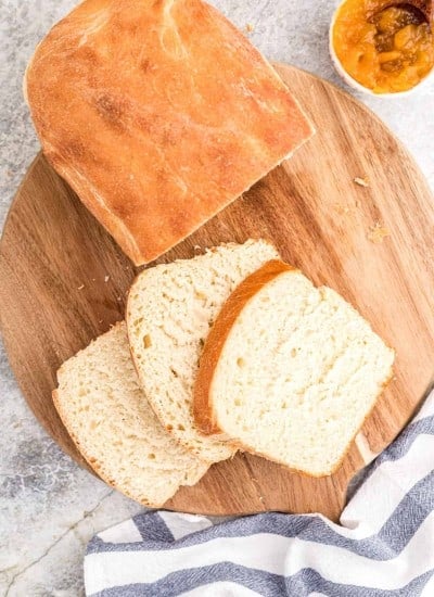 Homemade White Bread Recipe