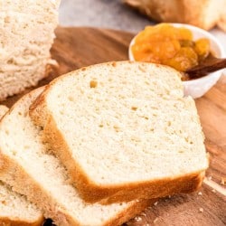 slices of Homemade White Bread