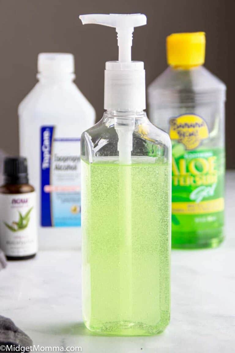 How to Make Homemade Hand Sanitizer • MidgetMomma